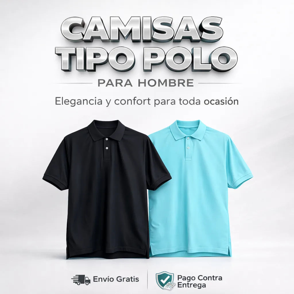 Dúo Versátil - Camisetas Tipo Polo