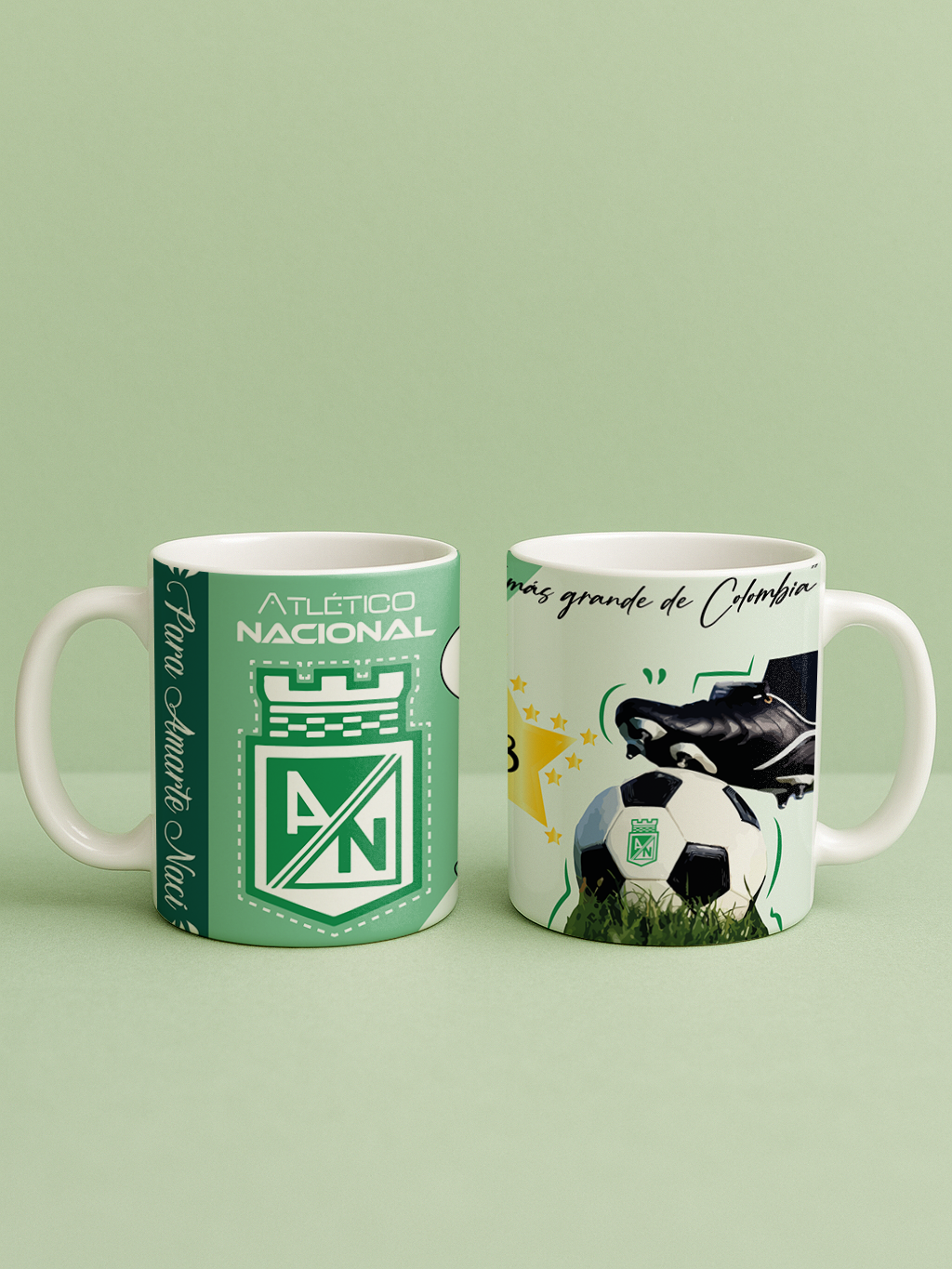 Mug de Atlético Nacional "El papá de los pollitos"