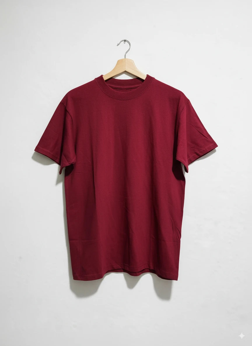 Camiseta para Hombre Vinotinto 100% Algodón