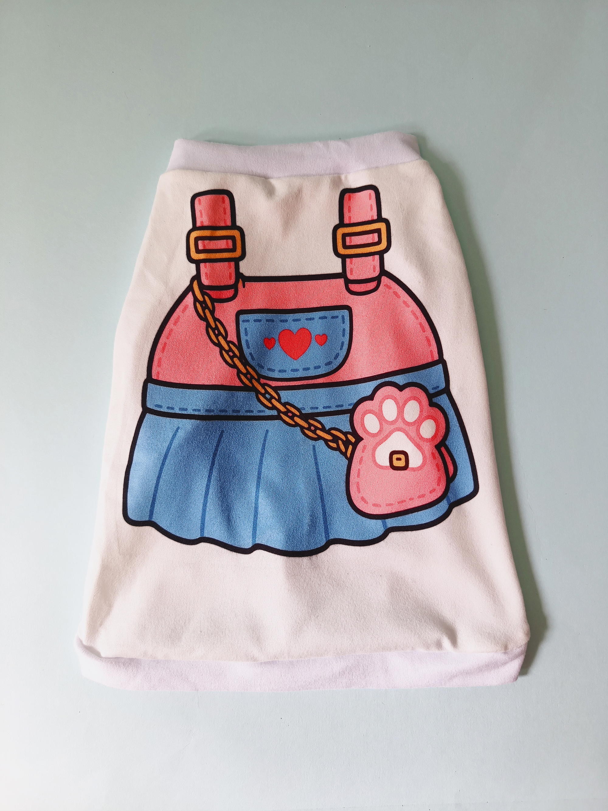 Diseño "Overall de Niña" - Ropa para mascotas