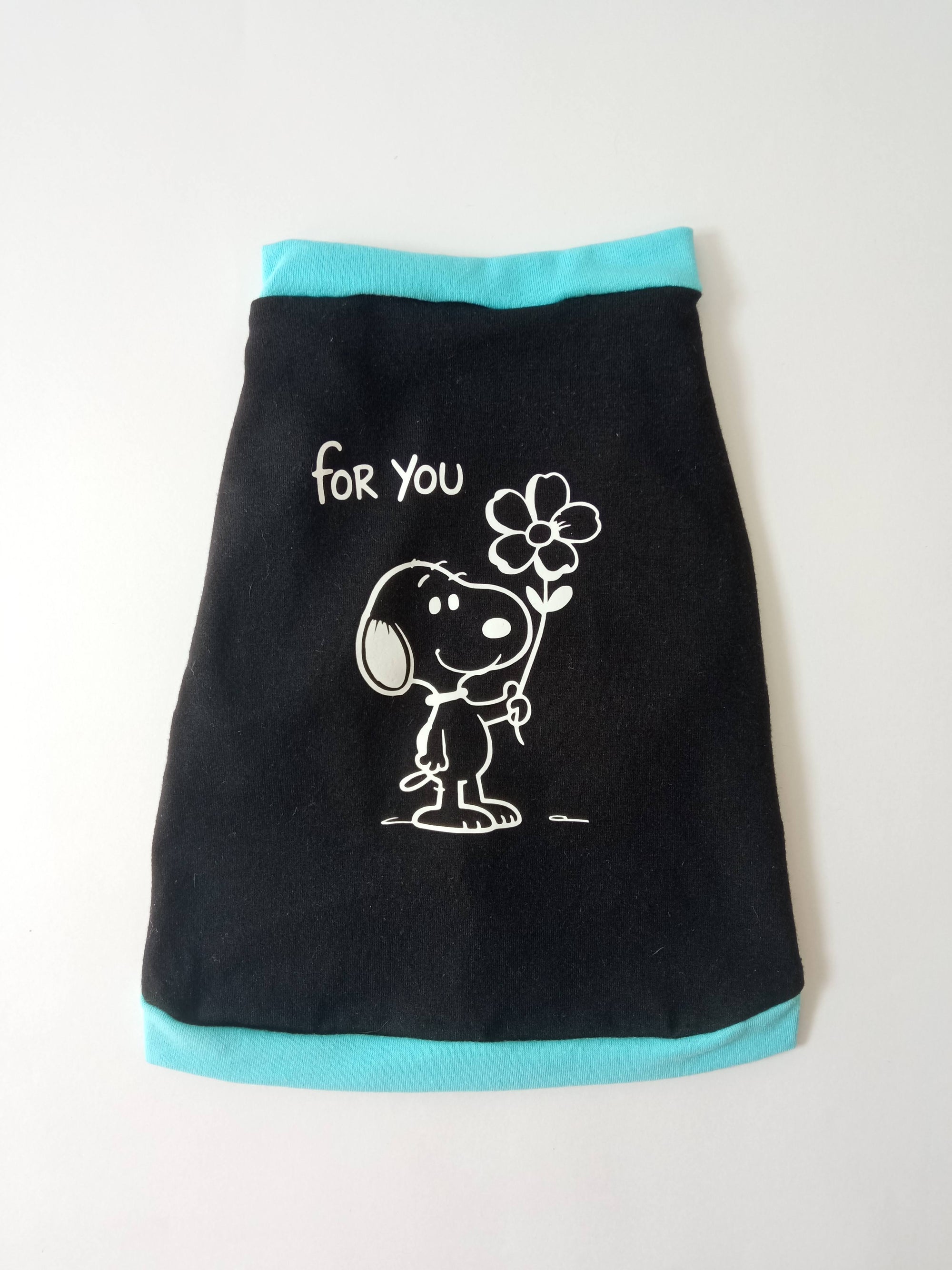 Diseño "For you" de Snoopy - Ropa para mascotas