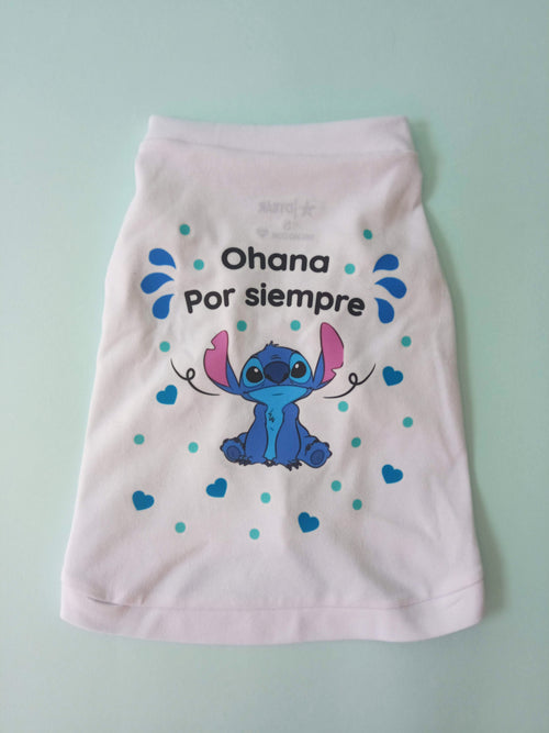 "Ohana por siempre" de Lilo y Stitch - Ropa para mascotas