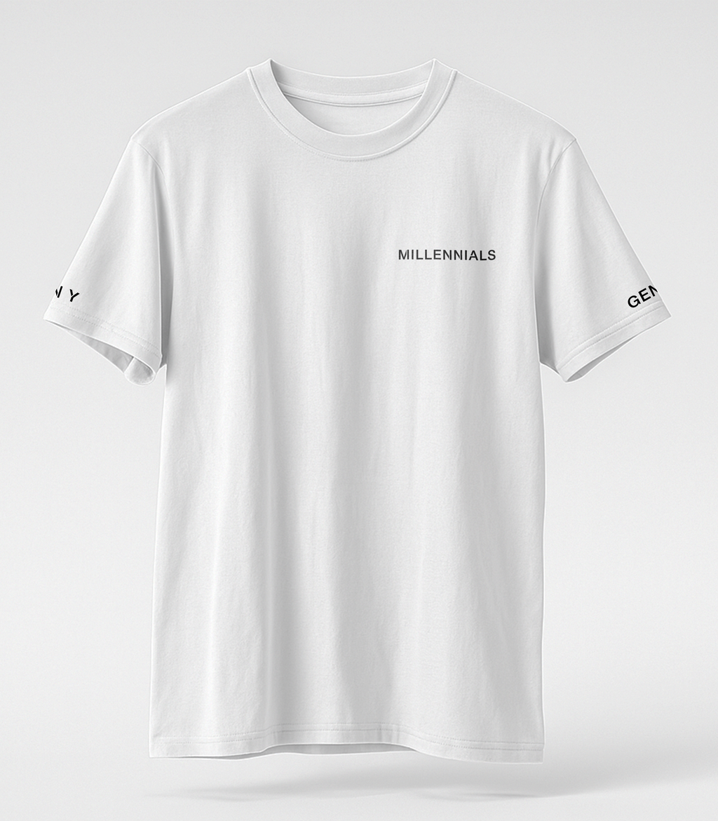 Camiseta Millennials - Gen Y para Hombre