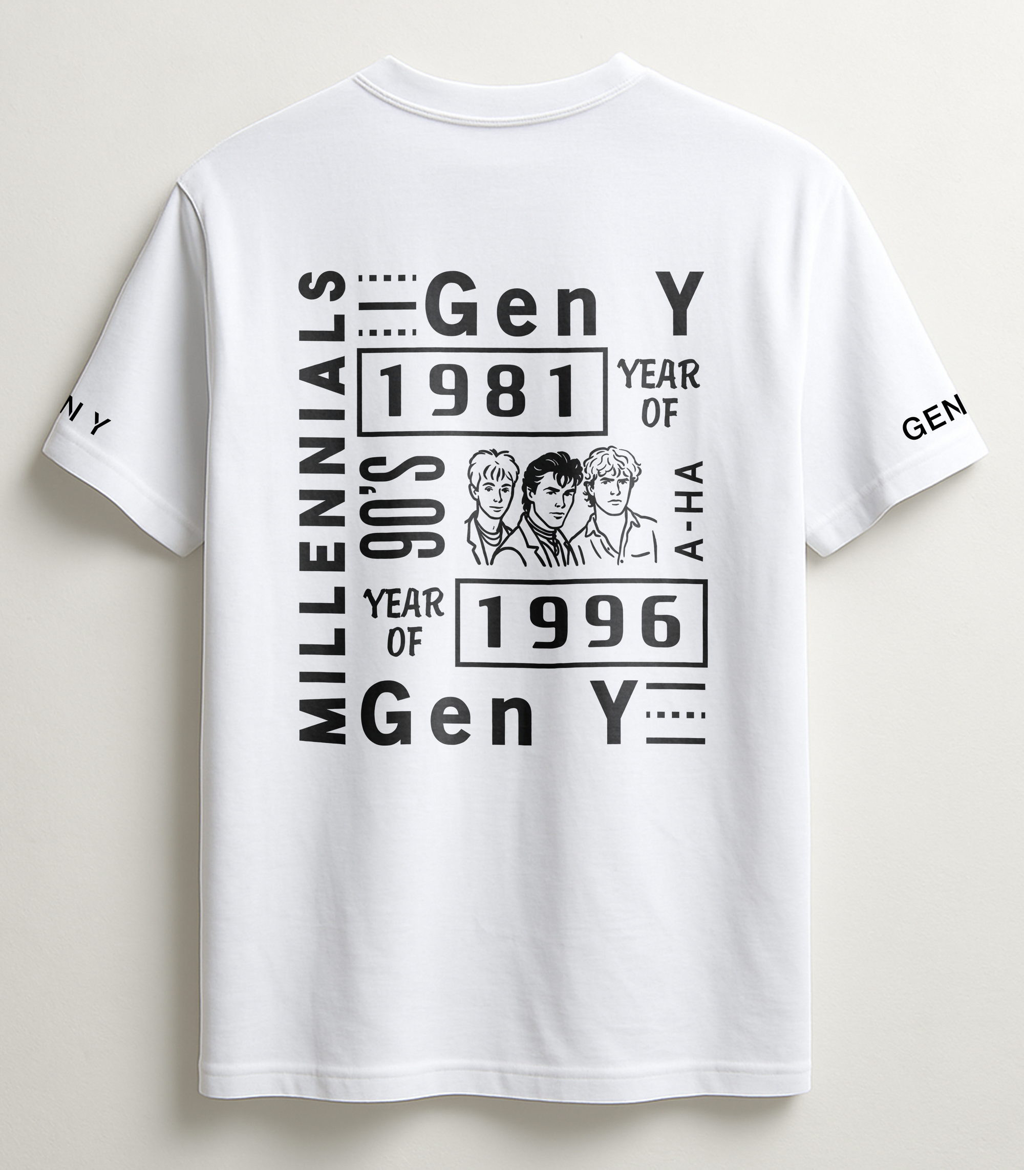 Camiseta Millennials - Gen Y para Hombre