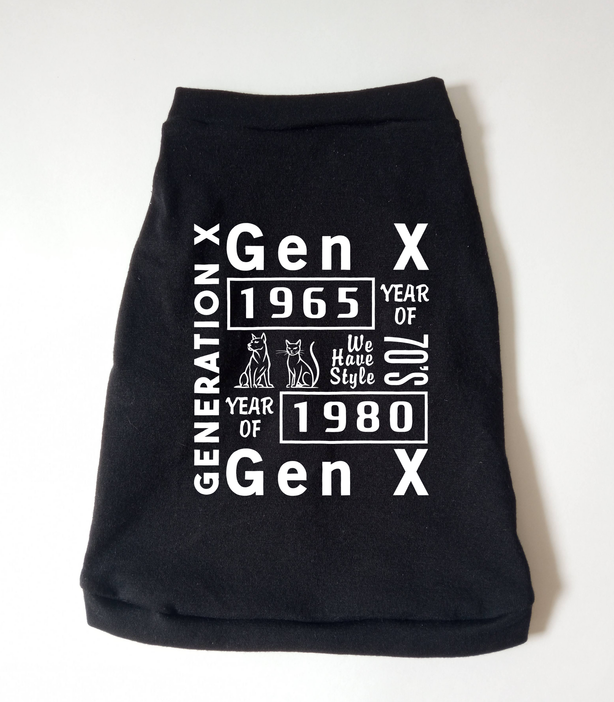 Camisa "Generation X - Gen X" (Versión Mascotas)