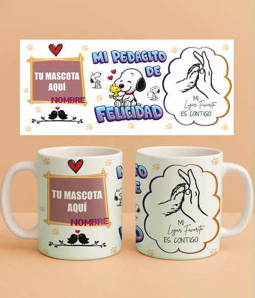 Mug Personalizado con la foto de tu MASCOTA