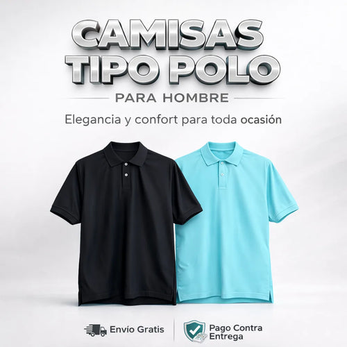 Dúo Versátil - Camisetas Tipo Polo