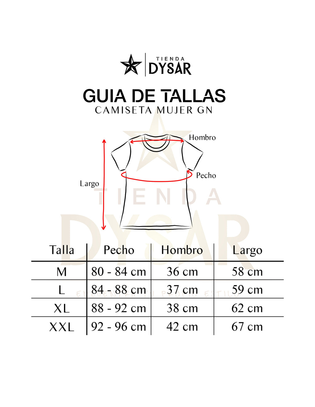 Camiseta Básica Cuello Redondo (Blanco) Para Mujer
