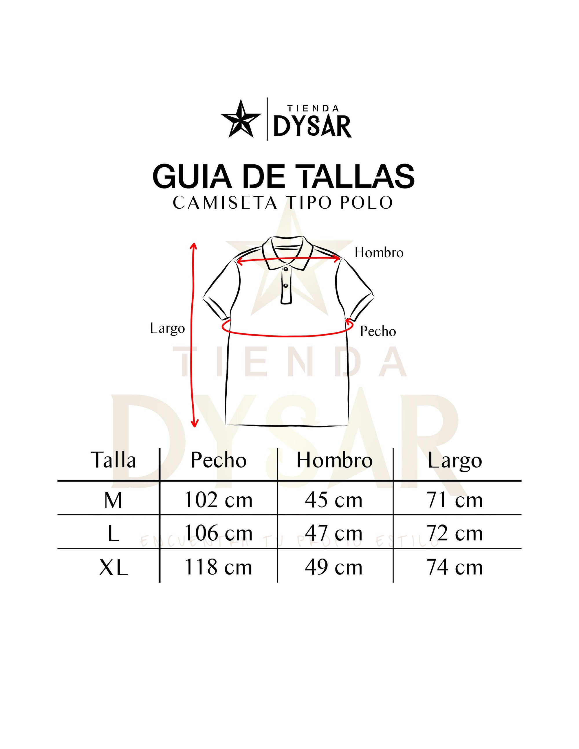 Camiseta para Hombre Tipo Polo (Rojo)