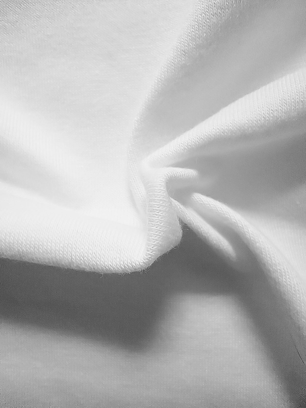 Camiseta Básica Cuello Redondo (Blanco) Para Mujer