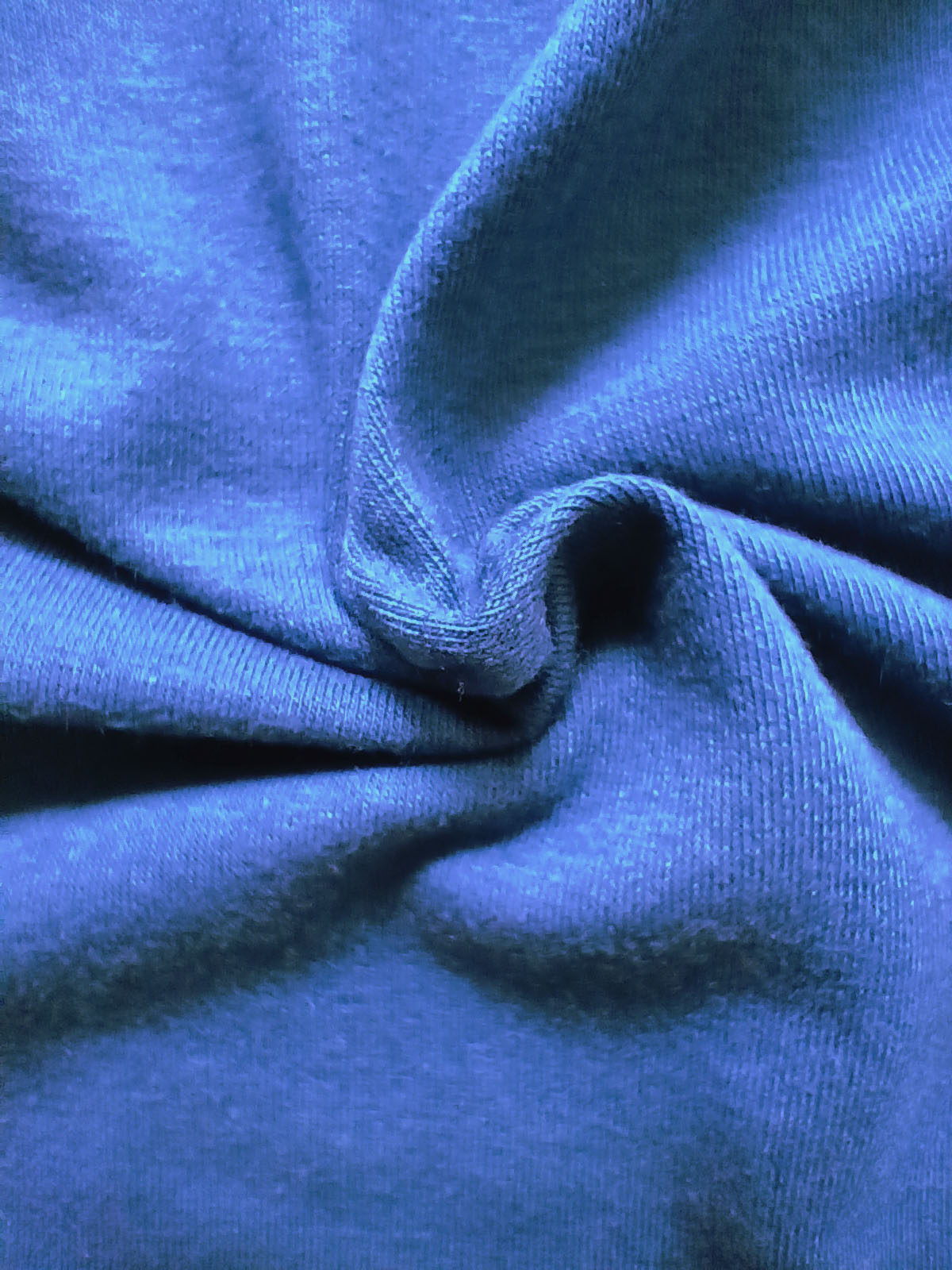 Camiseta Básica Cuello Redondo (Azul Petróleo) Para Mujer