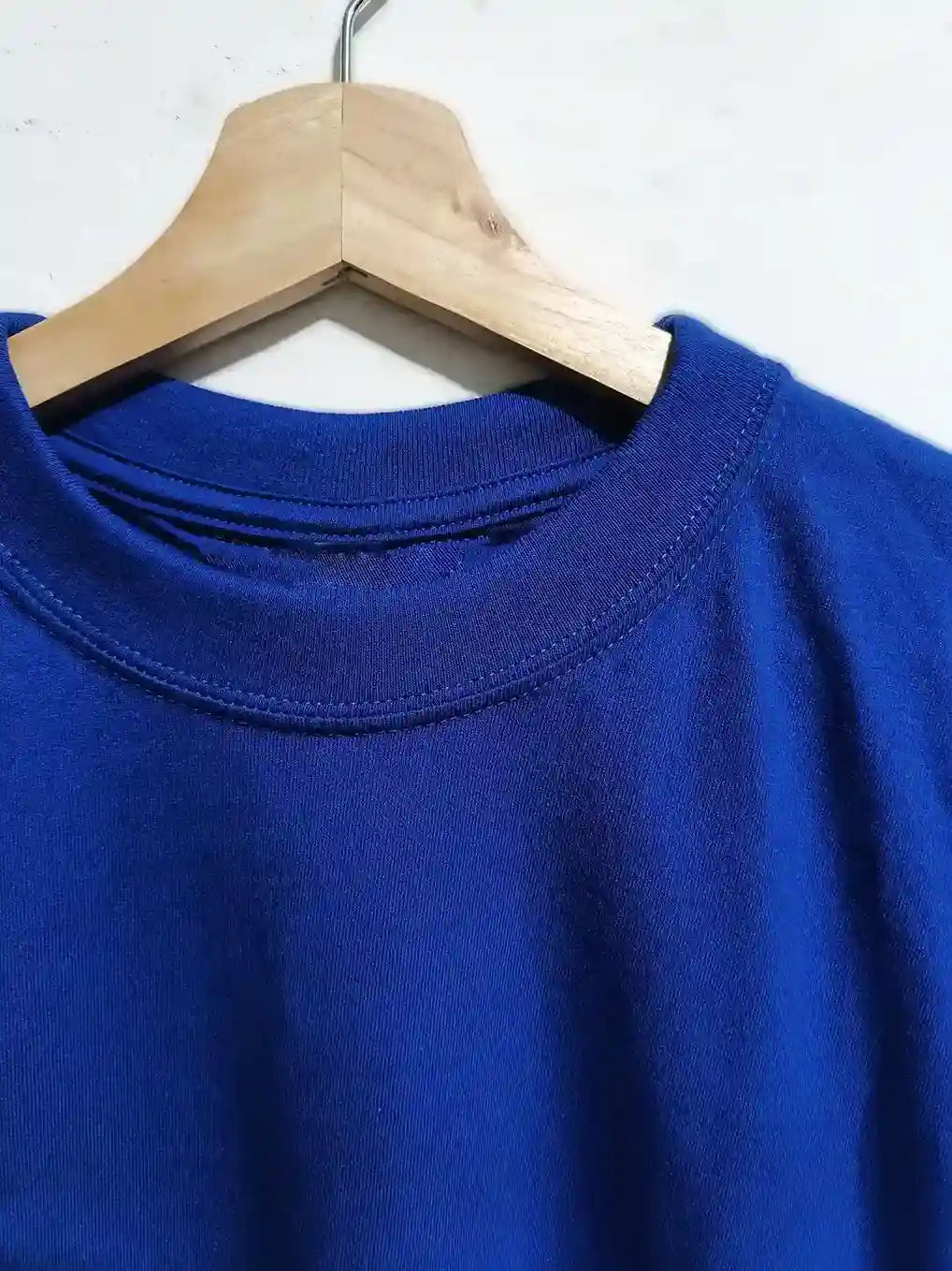 Camiseta para Hombre Azul Oscuro 100% Algodón