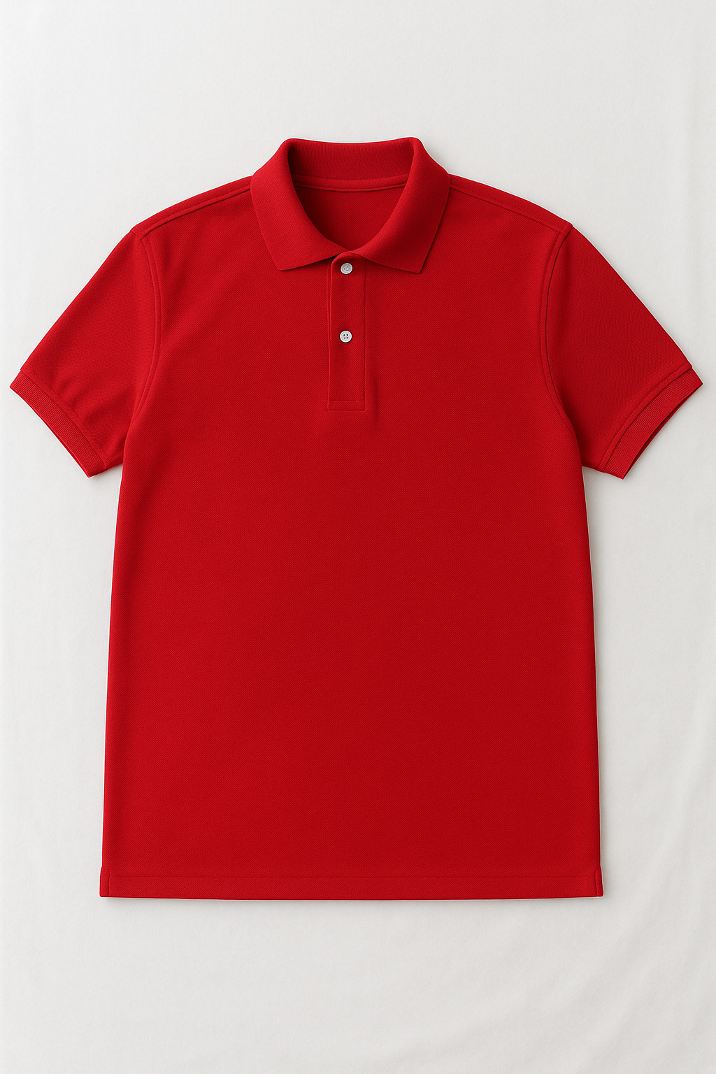 Camiseta para Hombre Tipo Polo (Rojo)