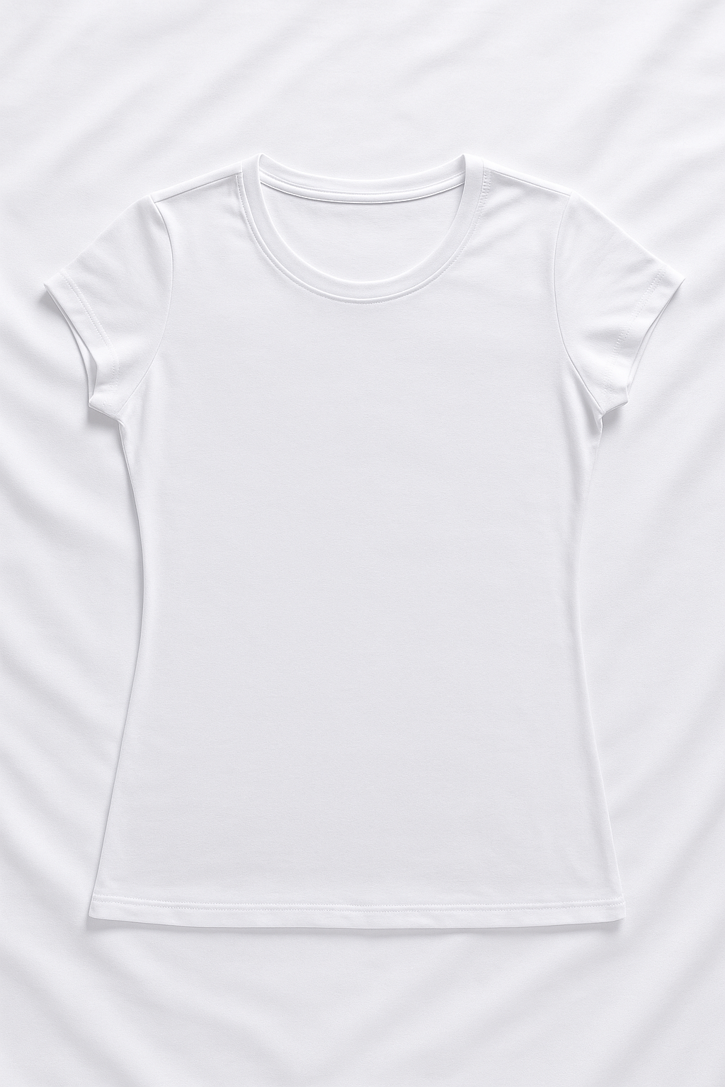 Camiseta para Mujer en Poliéster (Para Sublimar)