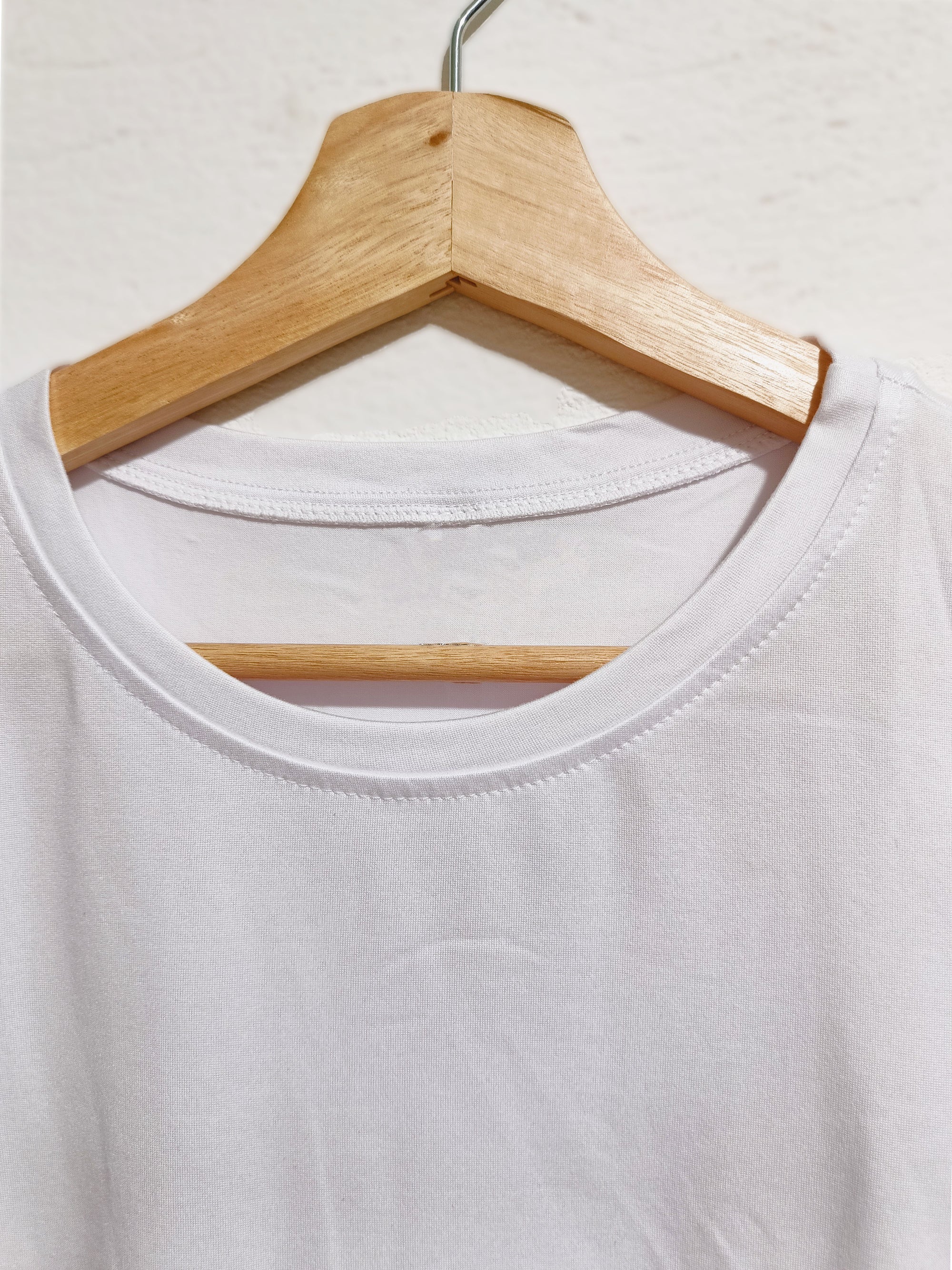 Camiseta para Mujer en Poliéster (Para Sublimar)