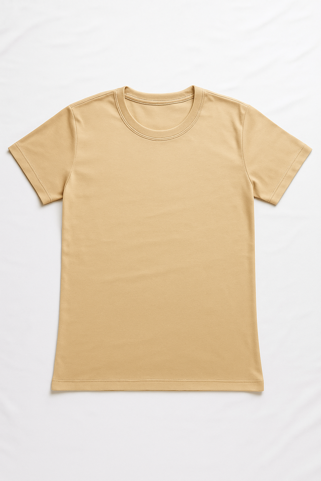 Camiseta Básica Cuello Redondo (Azul Petróleo) Para Mujer