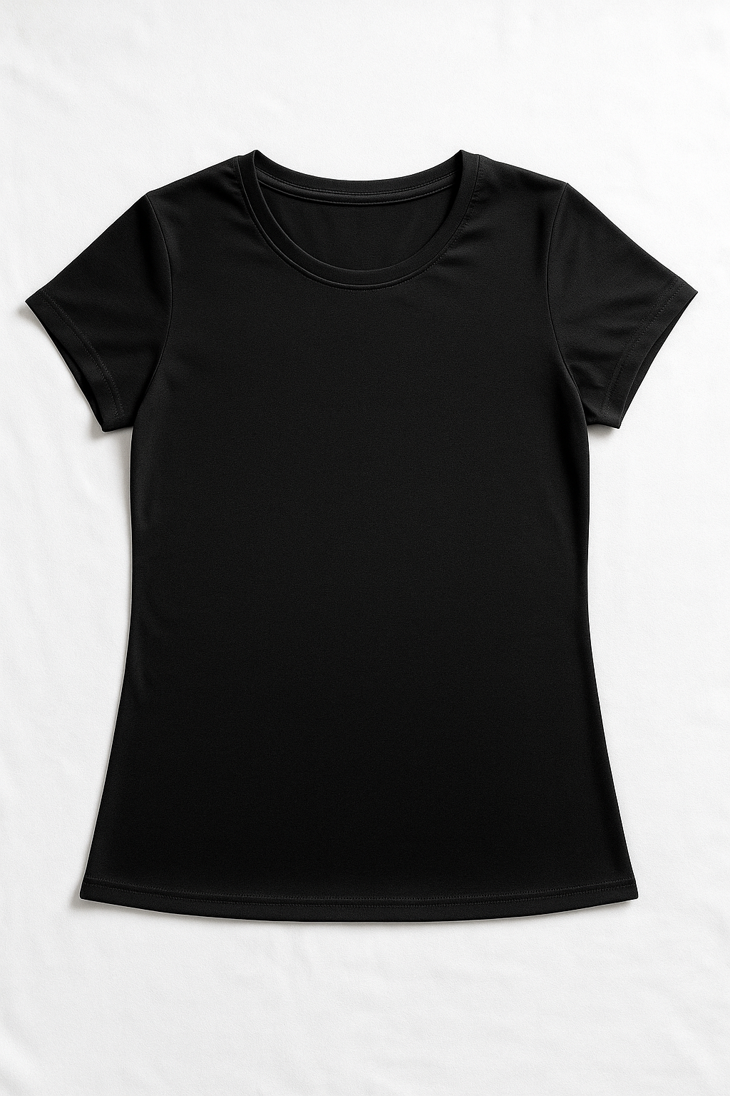 Camiseta Básica Azul Cielo para Mujer