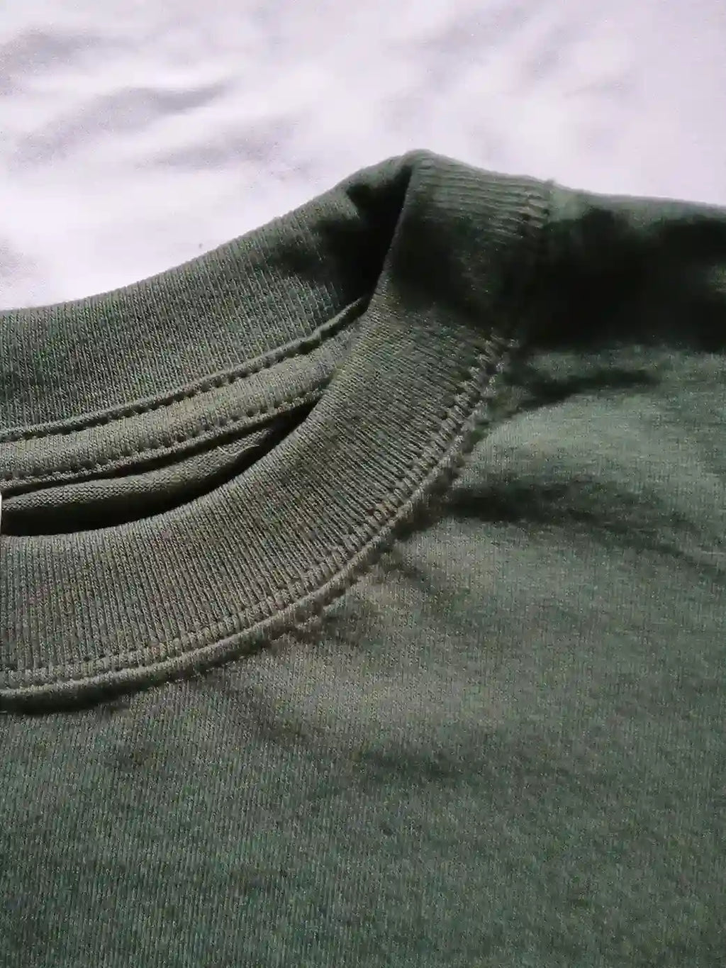 Camiseta para Hombre Verde Militar 100% Algodón