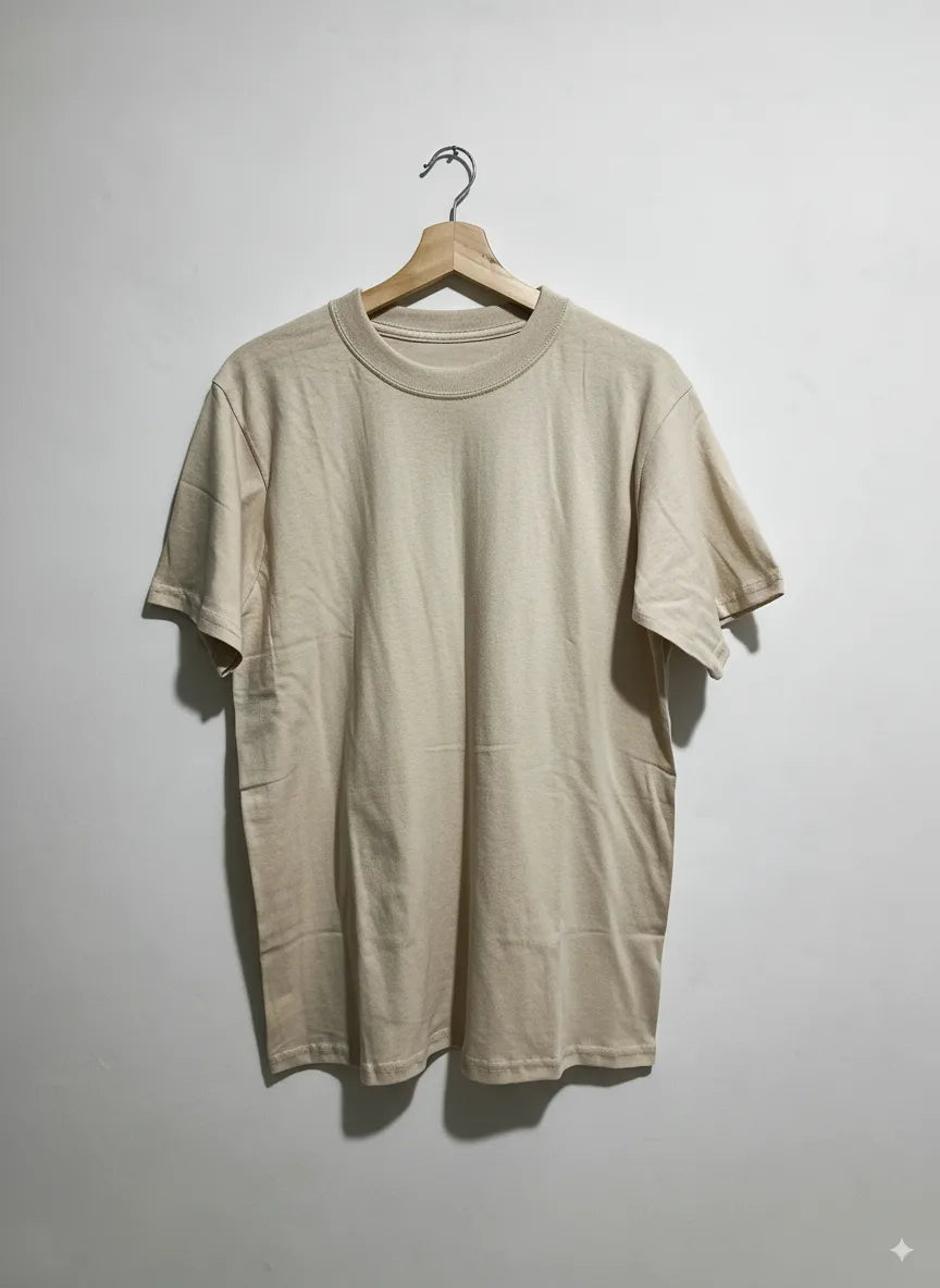 Camiseta para Hombre Camel 100% Algodón