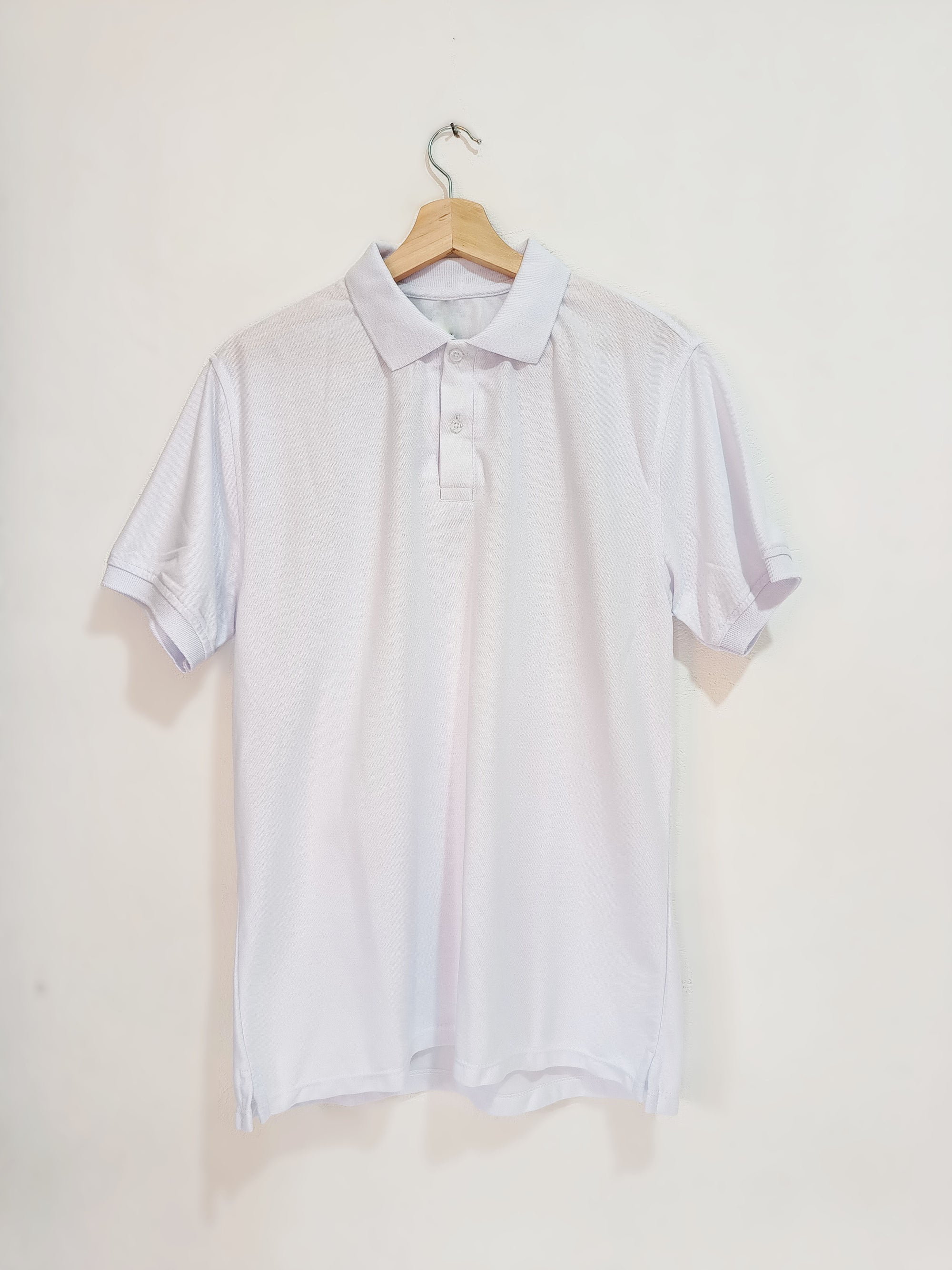 Camiseta para Hombre Tipo Polo (Blanco)
